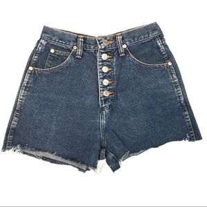 Vintage Wrangler Cutoff Denim Shorts Size 27